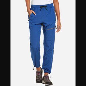 Baleaf Laureate UPF50+ DWR Hiking Pants Joggers 2XL Royal Blue Retail $39.00